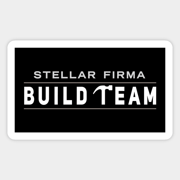 Stellar Firma Build Team (Dark) Magnet by Rusty Quill